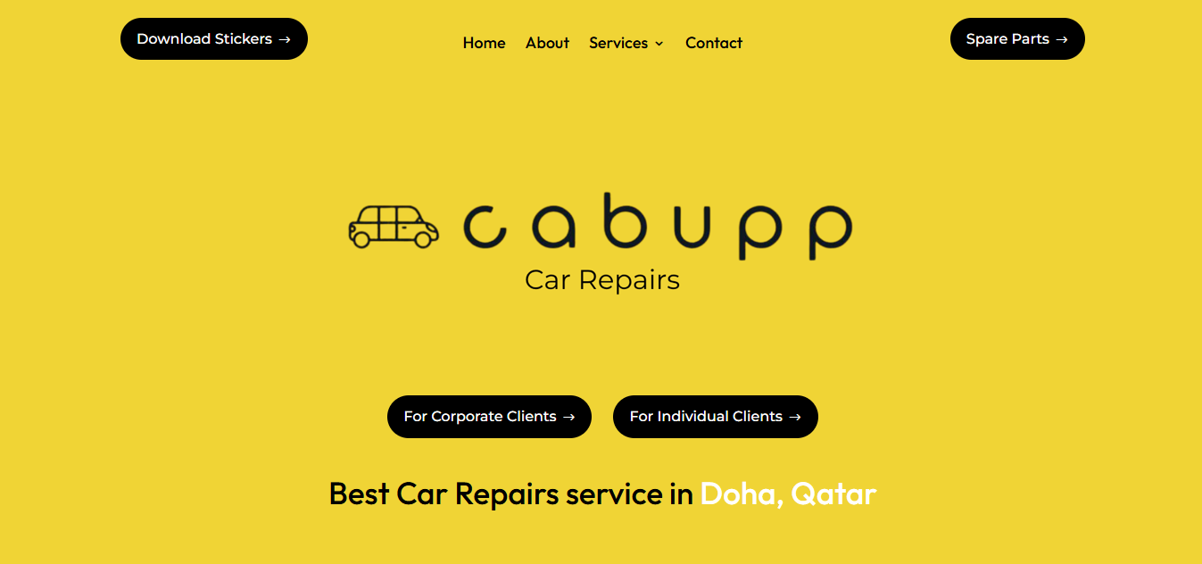 Cabupp portfolio project