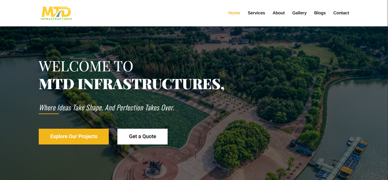 MTD Infrastructures portfolio project